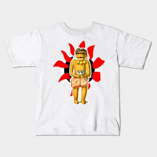 Indian doll with drum, children's toy Kids T-Shirt